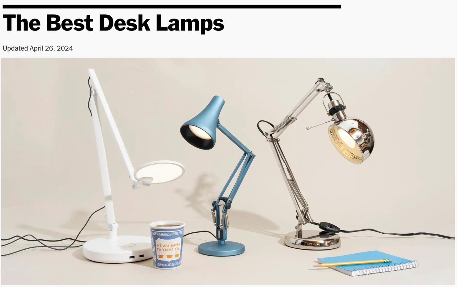 Wirecutter: Best Desk Lamps