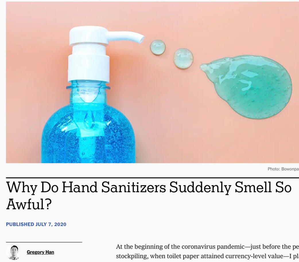 Wirecutter: Hand Sanitizers